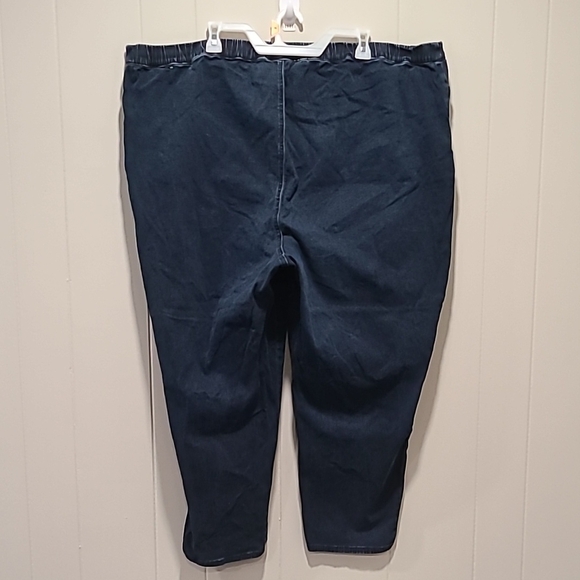 Catherines Petite Flat Front Jeans - Picture 3 of 6